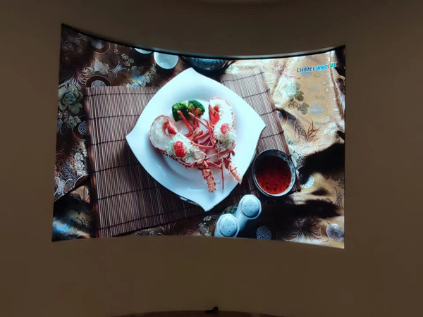 普宁室内P2.5弧形LED屏